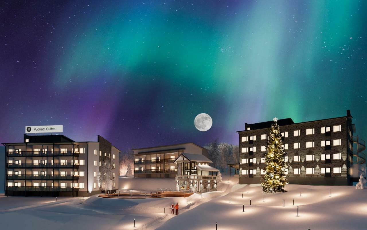 Aateli Lakeside Chalets - Former Vuokatti Suites 外观 照片